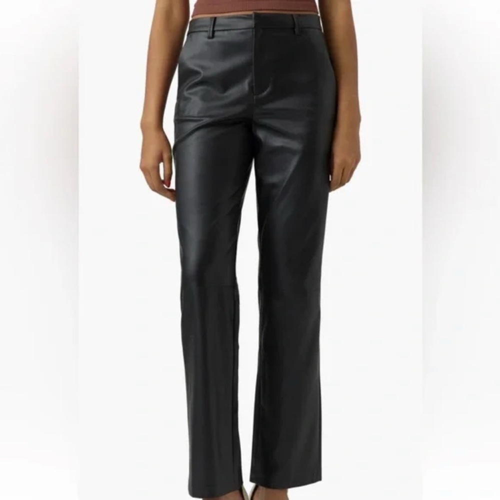 Vero Moda Faux Leather Pants size XL
